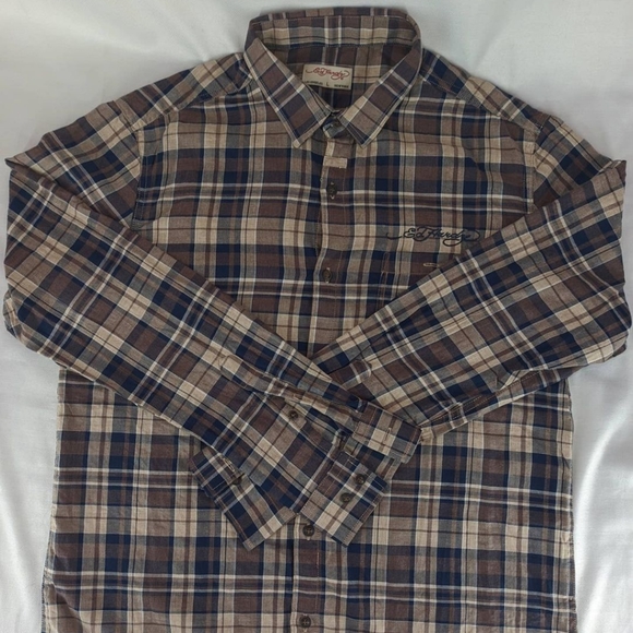 Ed Hardy casual flannel shirt - Picture 4 of 7